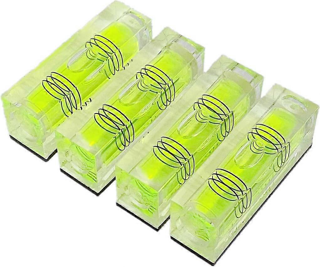 4Pcs Magnetic High Precision Small Level Bubble Level
