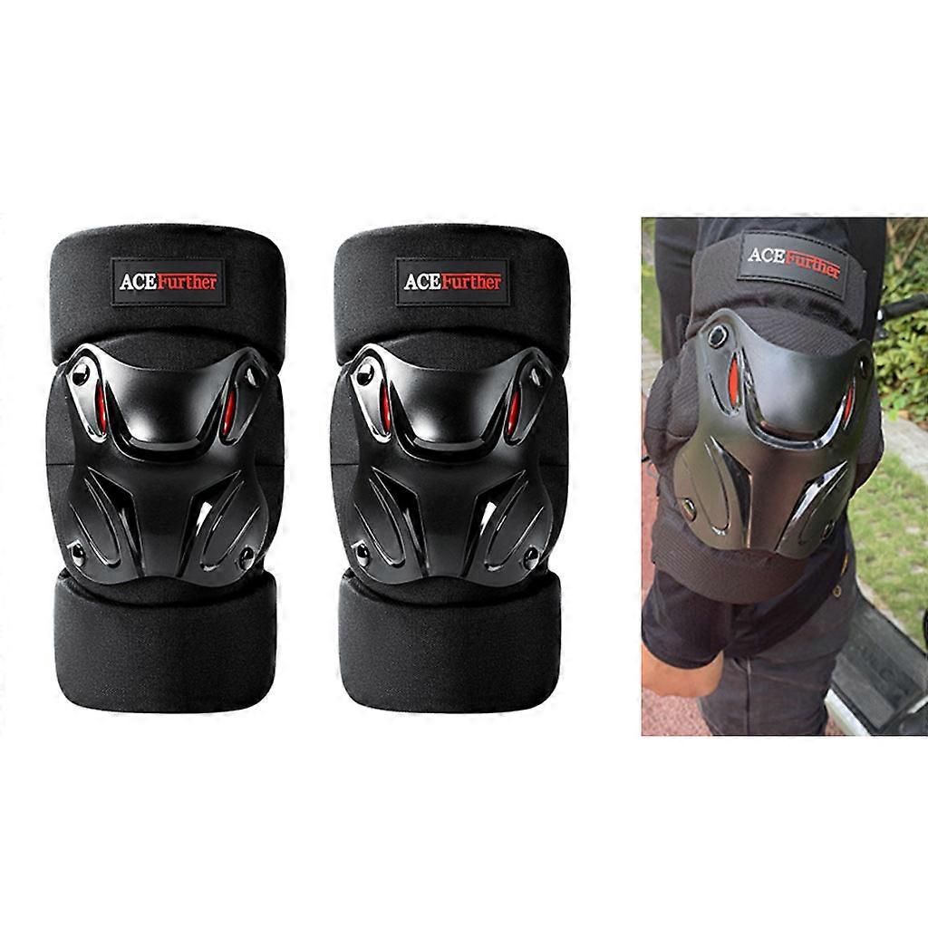 Motorcycle Riding Anti-fall Comfortable Breathable Knee Pads Protective Gear 2x