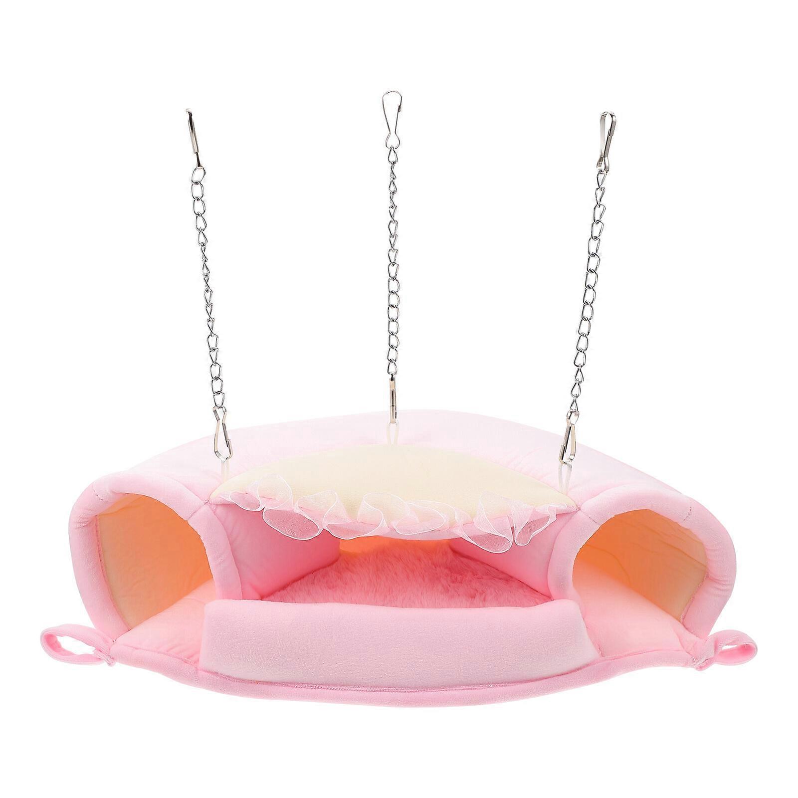 1pc Small Pet Hammock Hanging Sleep Bed Nest Squirrel Hanging Nest Pet Toy