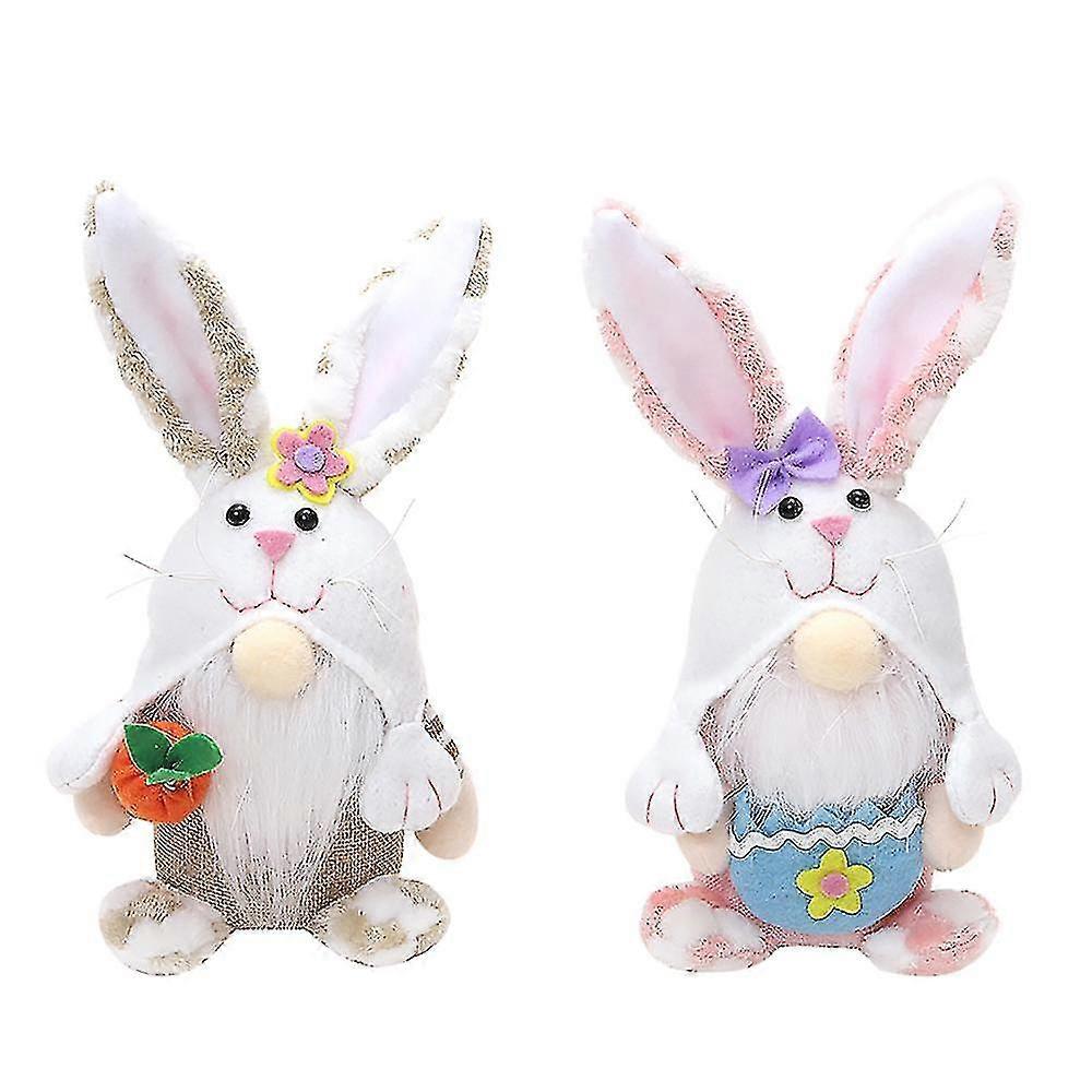 2 Pcs Easter Decorations, Gnome Faceless Plush Doll, Gifts For Kids