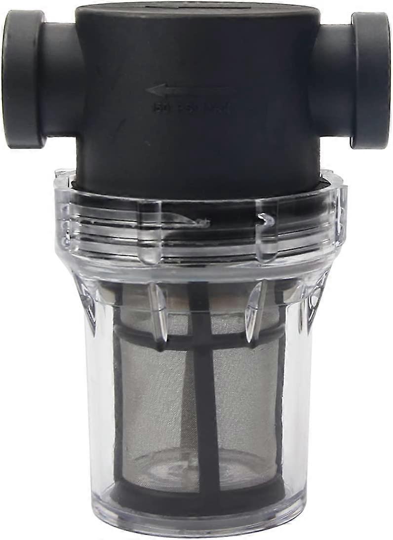 Pipeline 1/2" Water Pump Filter with 100 Mesh Stainless,Inline Mesh Filter