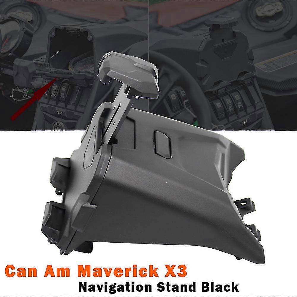 Electronic Device Tablet Phone Holder For Can-am Maverick X3 2017-2021, X3 Electronic Device Mounts With Integrated Storage