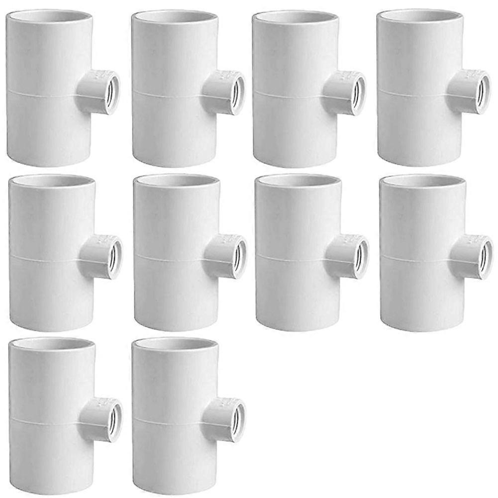 10Pcs Automatic Poultry Rabbit Watering System Three-way Tube Chicken Drink Cup