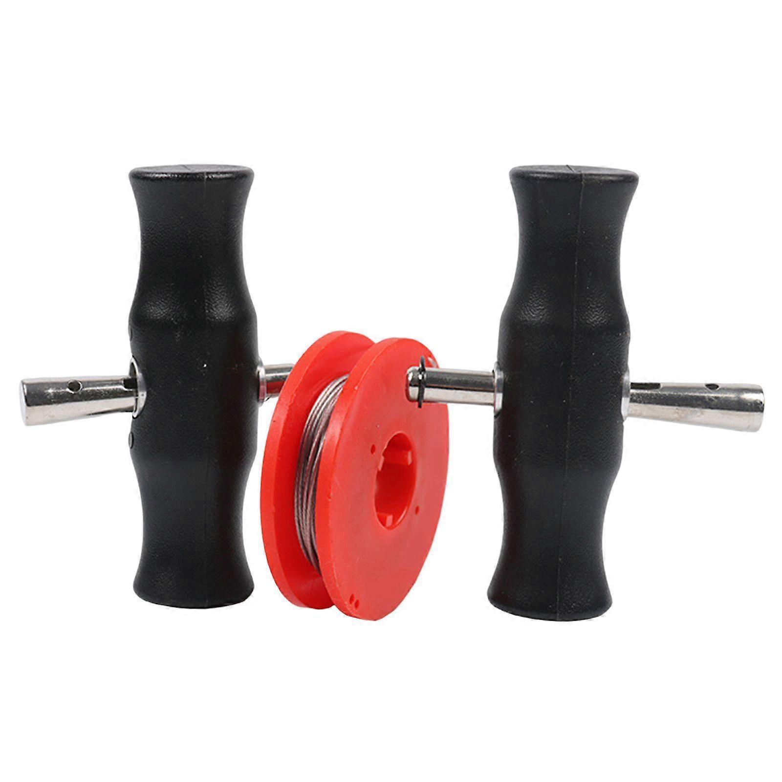 Windscreen Disassembly Tools Set Wire Gripping Handles Windshield Removal Tool , Windscreen Glass Remover