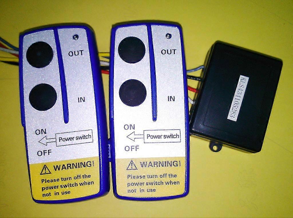 12V 50ft universal circuit winch remote control without delay, wireless remote control