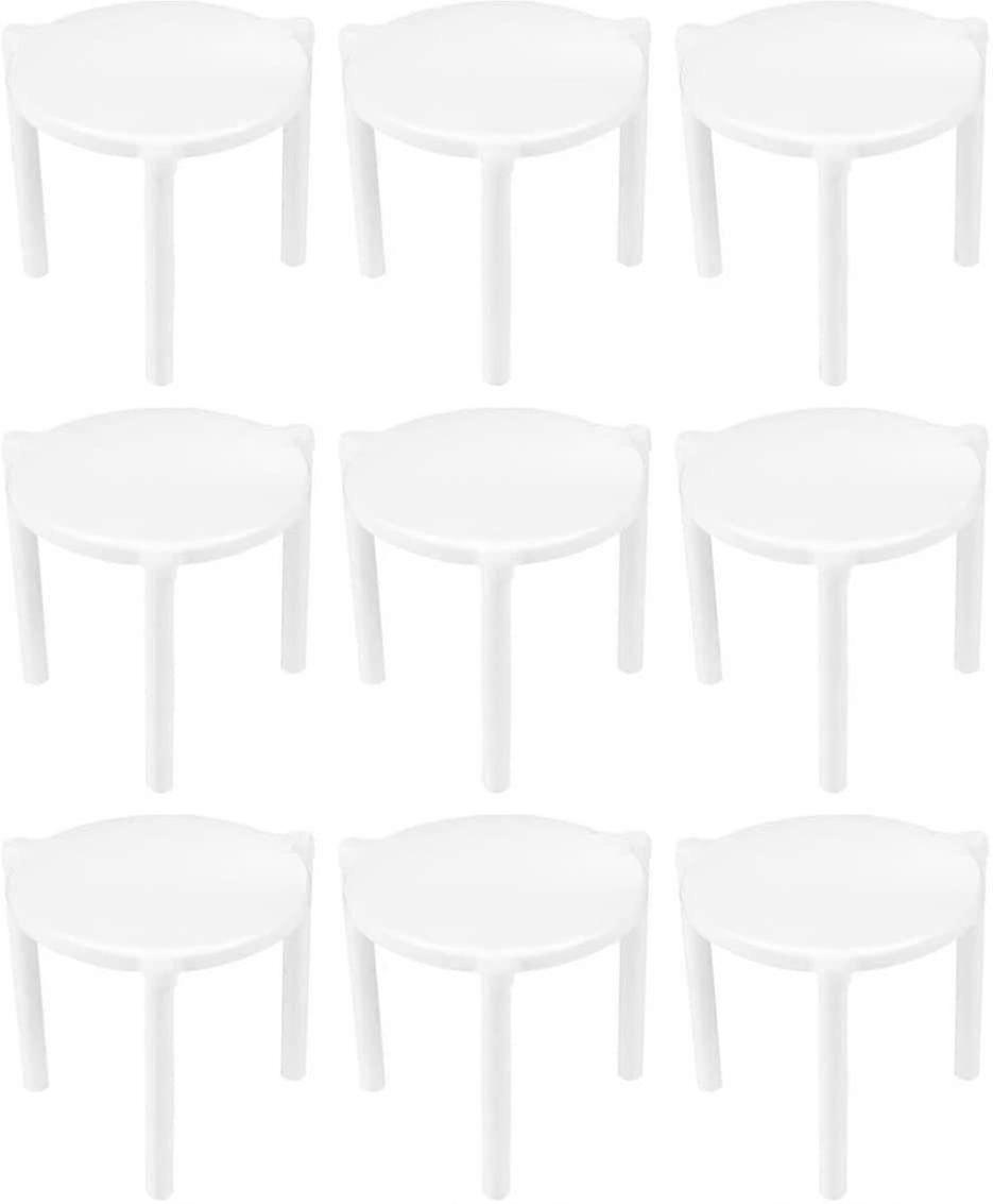 Pizza Plastic Bracket Pizza Packing Triangle Support Bracket 100 Pieces