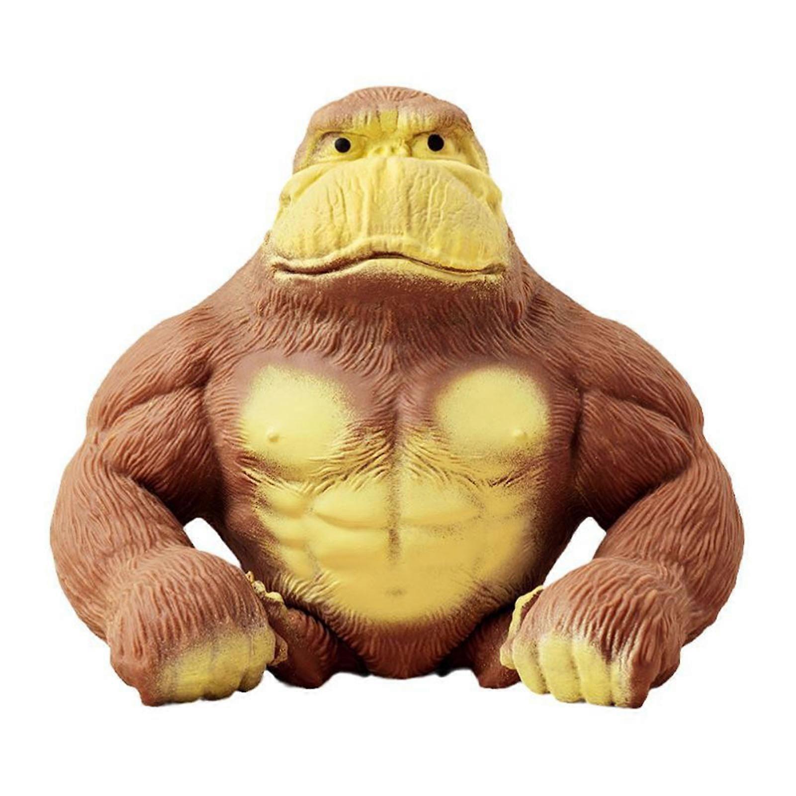 Monkey Relieving Toy Elastic Fun Anime Figure Doll Interesting Monkey Decompression Toy