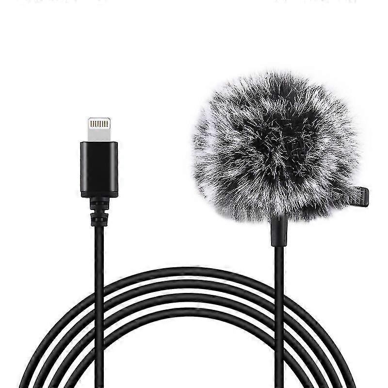 1.5m 8 Pin Lavalier Wired Condenser Microphone