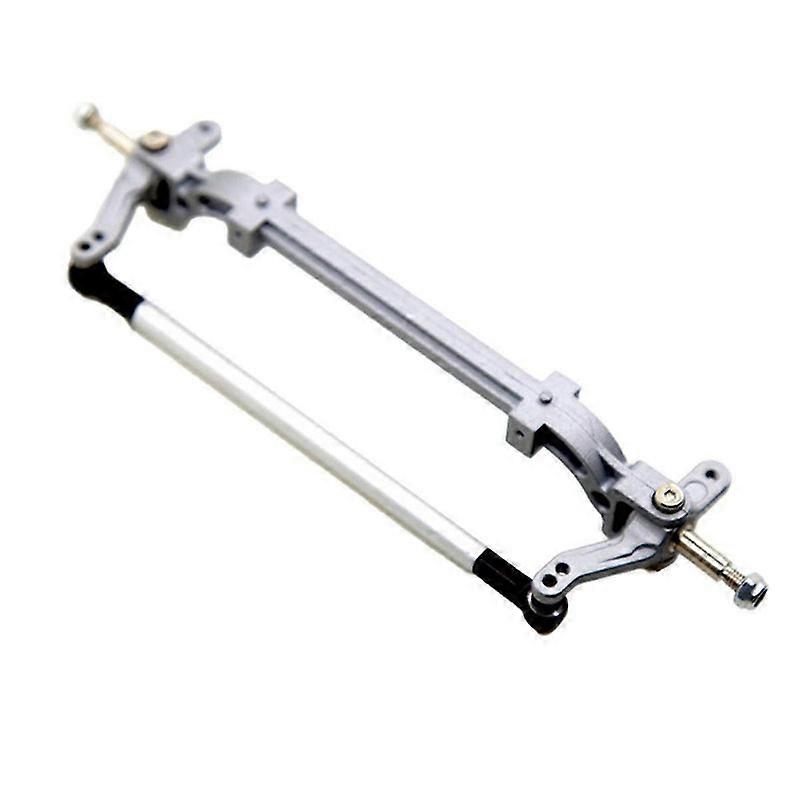 For 1/14 Tractor Head Unpowered Axle Metal Steering Front Axle Tractor Head Modification Diy,silver