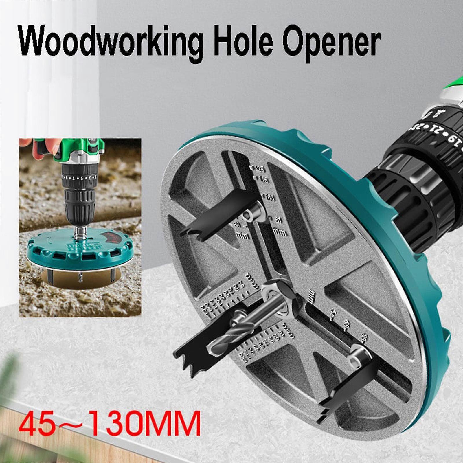 Adjustable Hole Saw Diameter 45mm-130mm for Woodworking