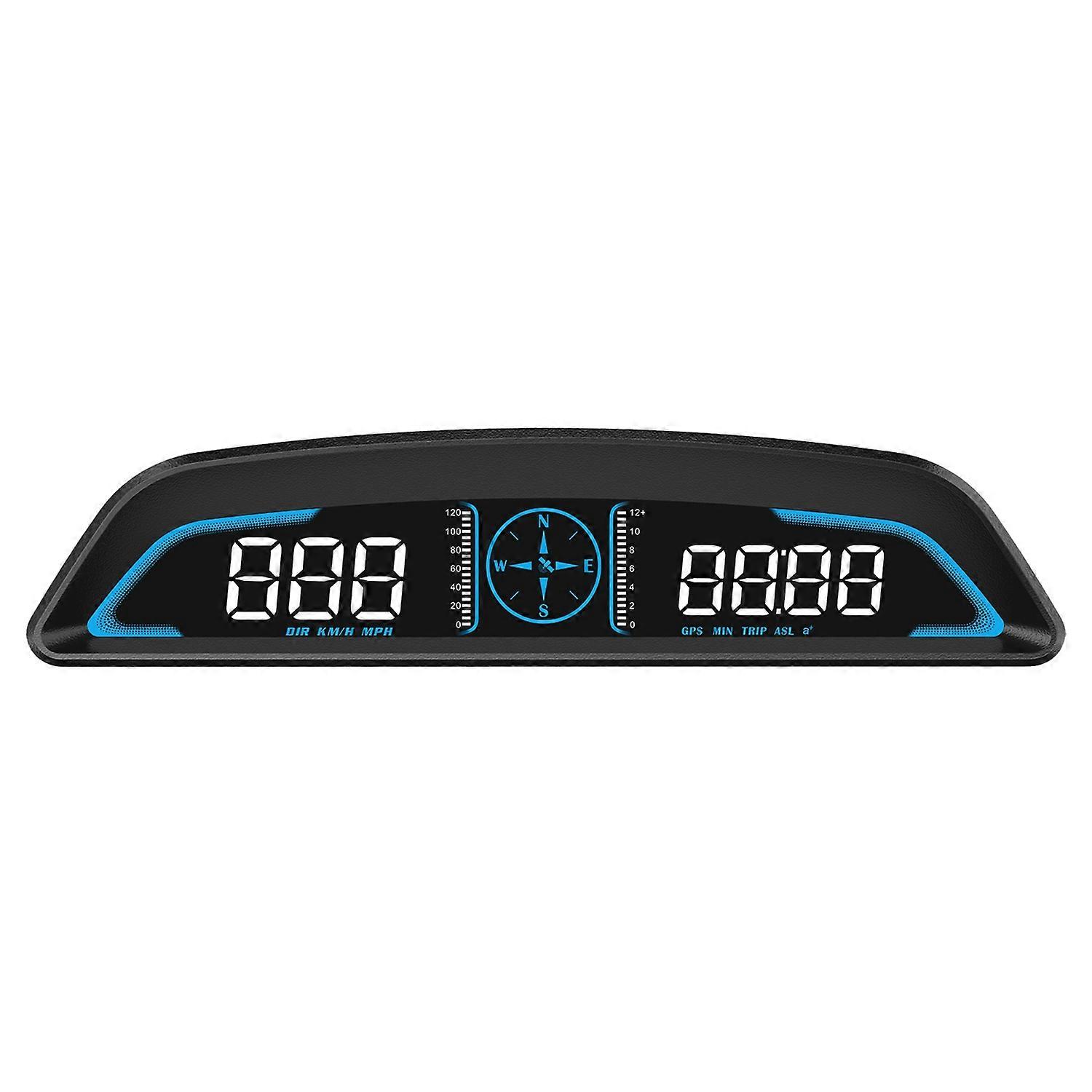 Type A G3 5.5 inch LCD Car HUD Speed Distance Altitude Display GPS+Beidou Car Head Up Display