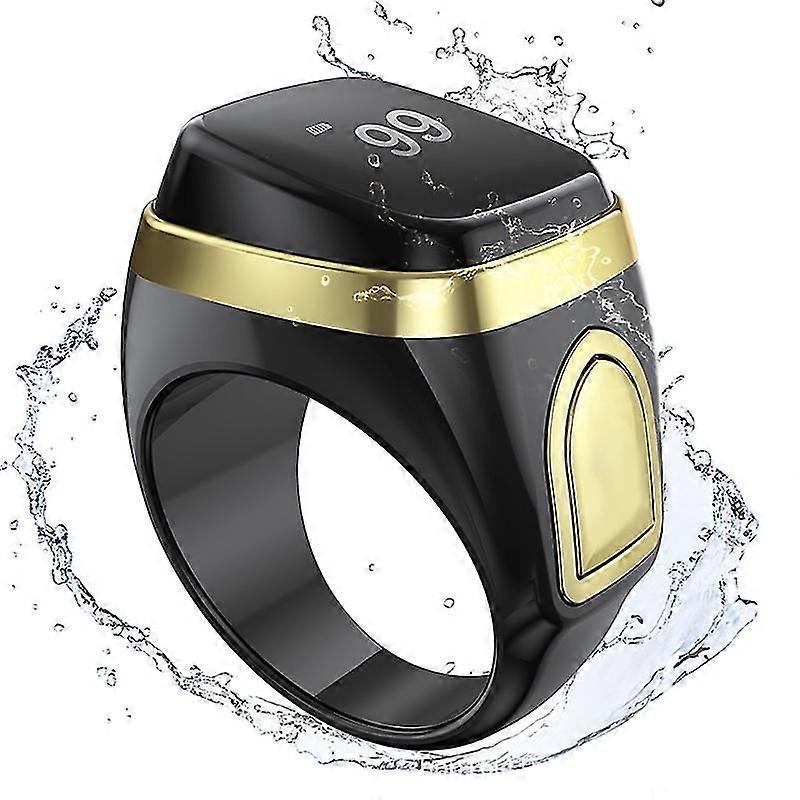 Finger Rings Number Count Electronic Prayer Reminder Decompression Rechargeable