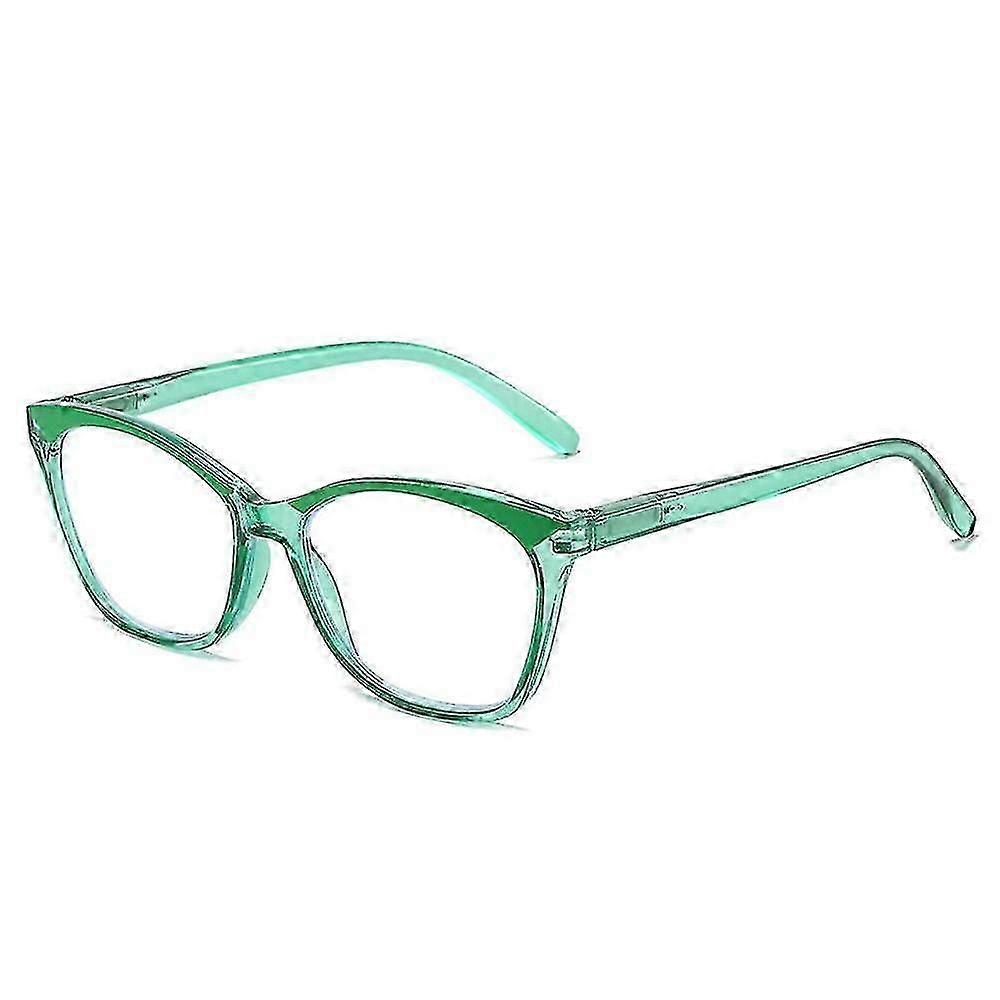Retro Leopard Asymmetrical Round&square Reading Glasses Women&men Presbyopia