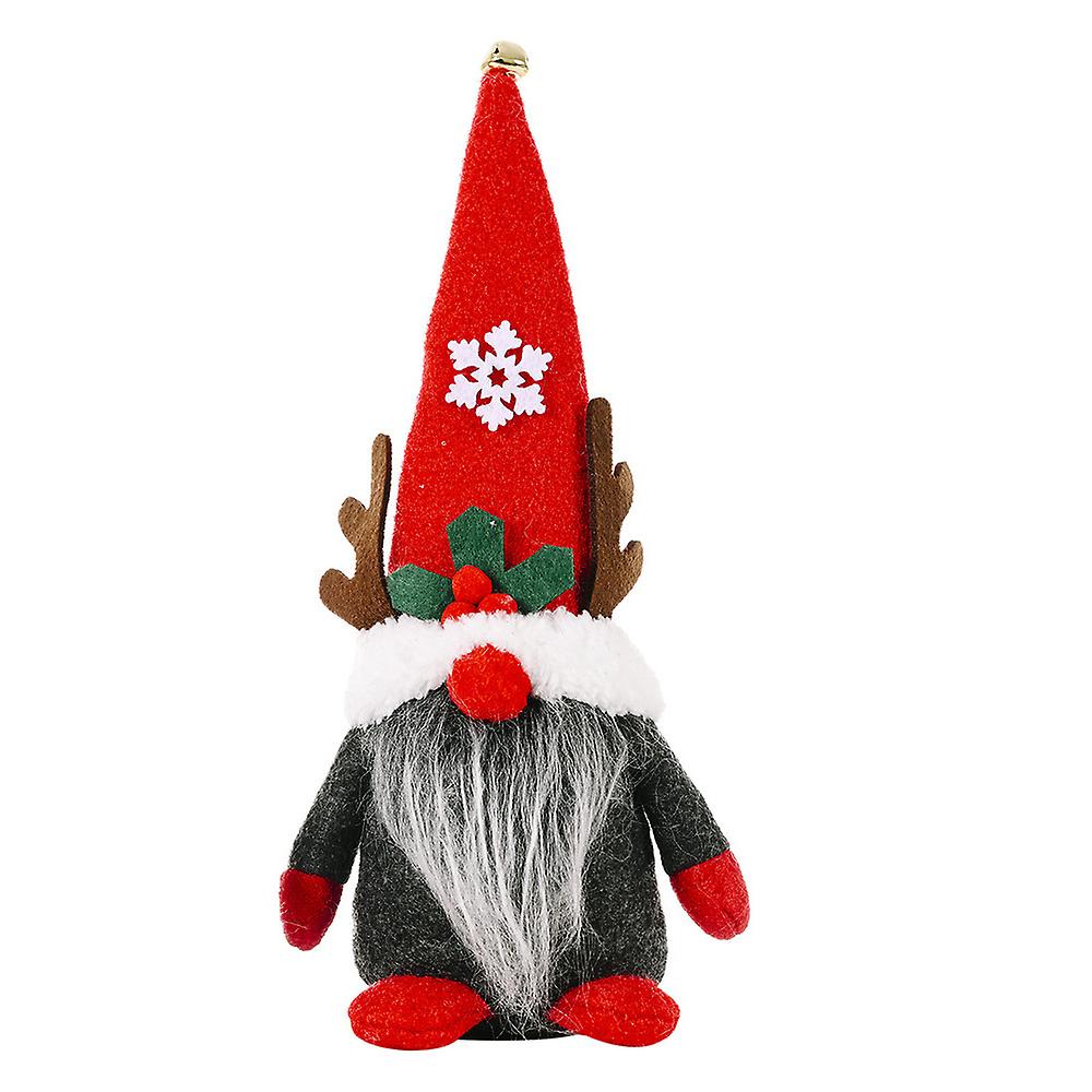 Christmas Faceless Gnome Plush Doll Ornament Dwarf Elk Xmas Home Decor