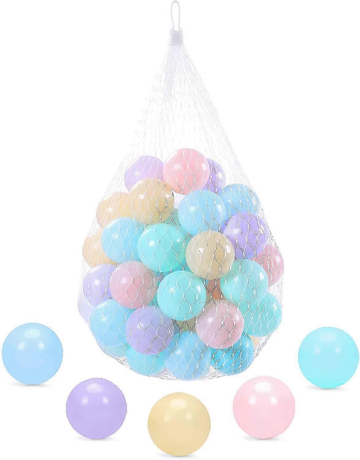 Ball Pit Balls Macaron Multicolor 50pcs Bpa libero non tossico