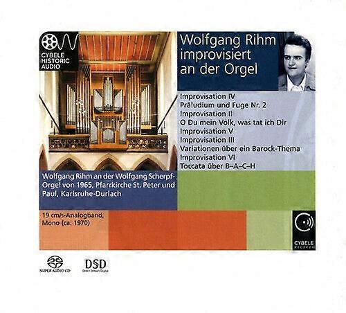 ヴォルフガング・リーム ヴォルフガング・リーム 即興劇 オルゲル CD ハイブリッド (2019)