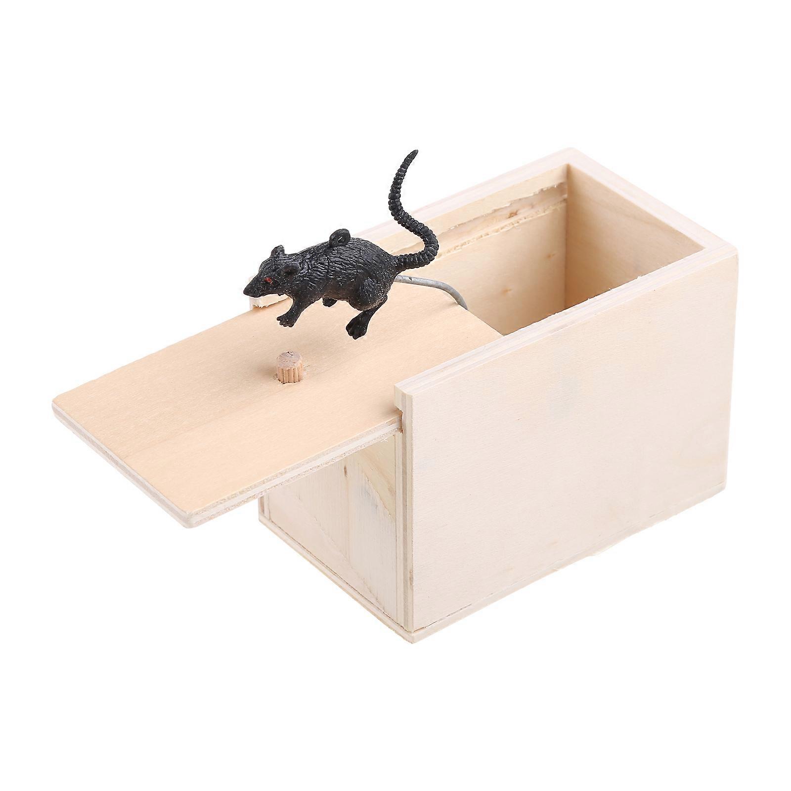 Fake Scaring Box Props Spoof Scorpions/Rat Hidden Inside Interesting Prank Joke Props for Party Family Parties Supplies