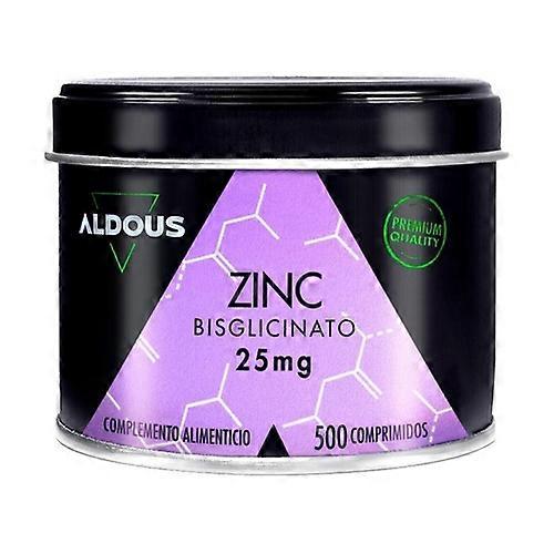 Zinc bisglycinate 25 mg 500 tablets of 25mg
