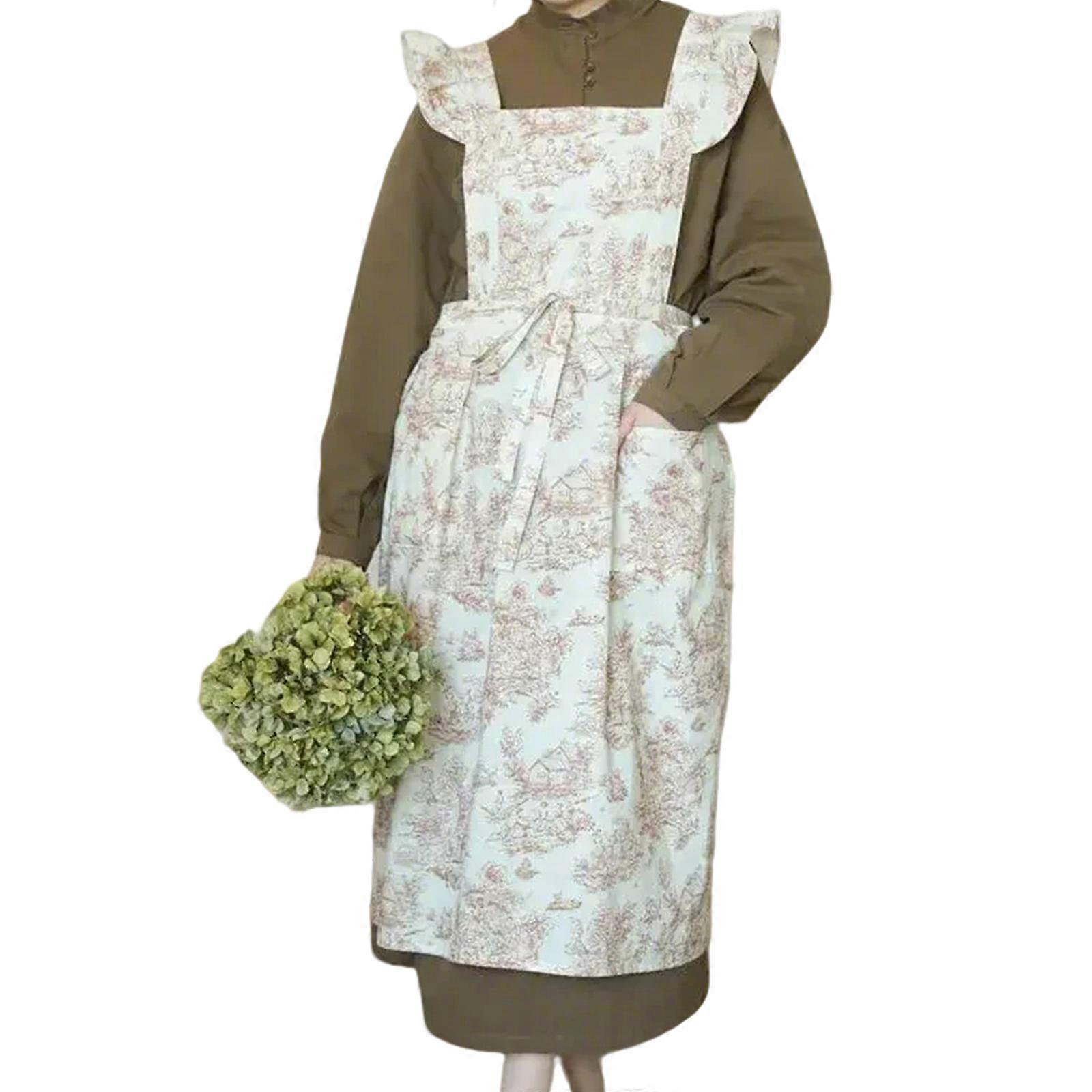 French Apron Offering Water and Stain Resistance Cooking Apron for Professional and Home Use Birthday Day Gift