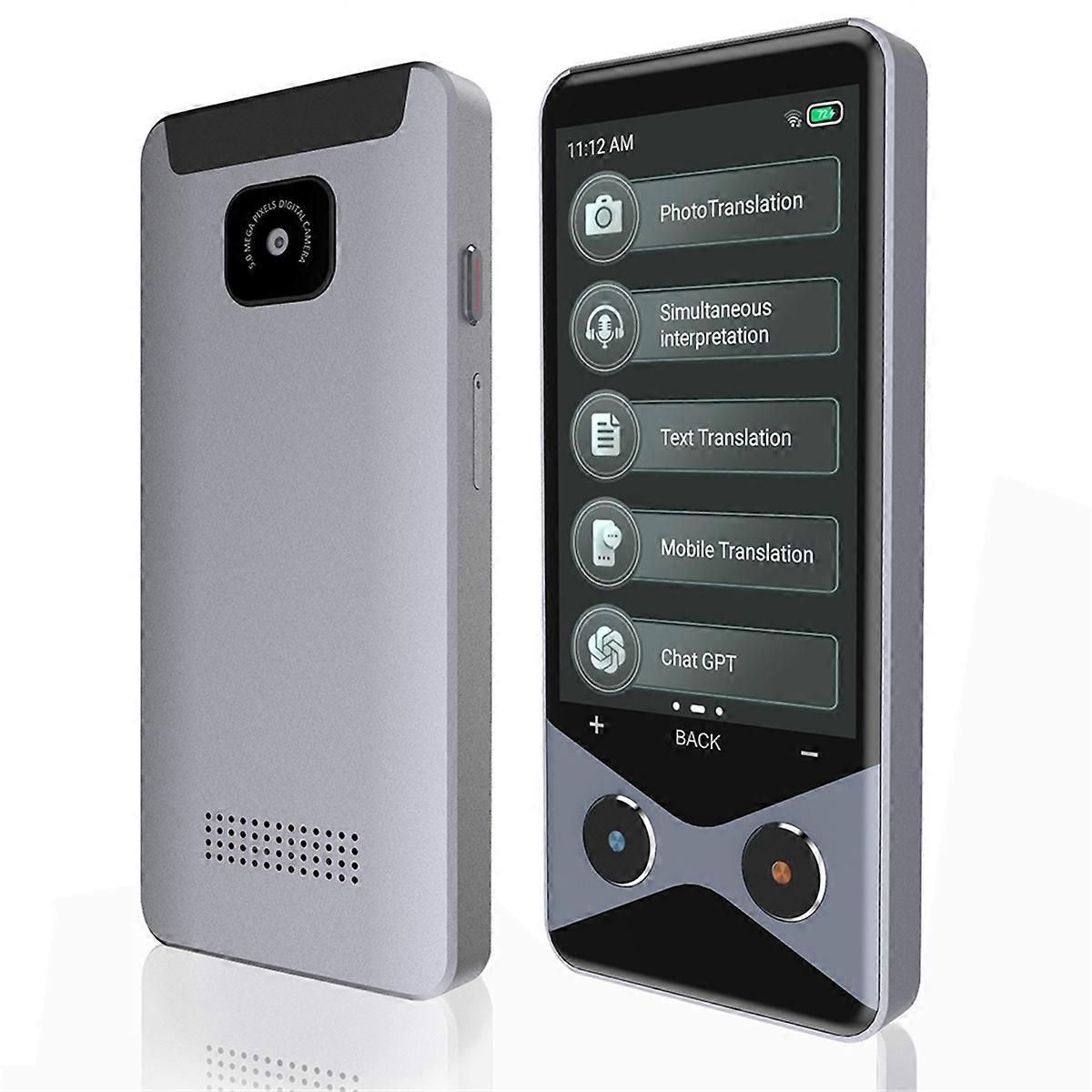 V9000 3.7INCH 4G / WIFI / Hotspot Traduttore Qualcomm Processore RAM 1G + ROM16G Supporto 137 lingue 5-M
