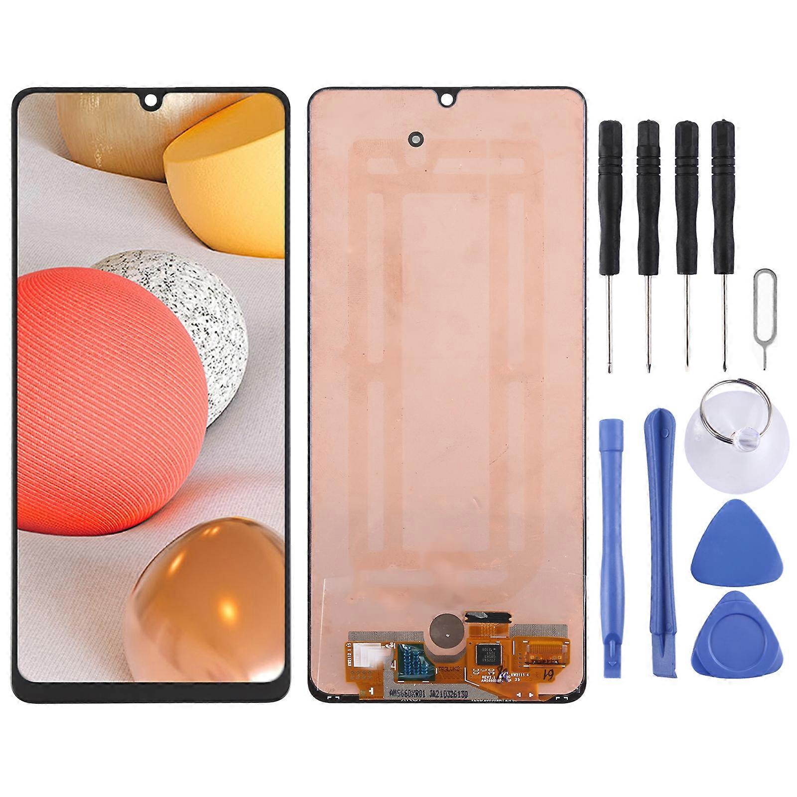 COMPATIBLE Super AMOLED LCD Screen for Samsung Galaxy A42 5G SM-A426 With Digitizer Full Assembly