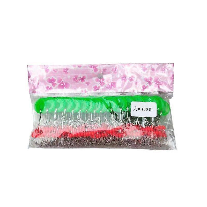 100set 600pcs Fishing Floats With Red Rubber Cap Durable Olives For Fishing Line Fishing Accessories