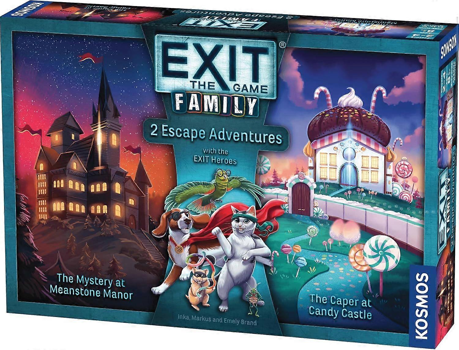Exit Family - 2 Escape Adventures Board Game