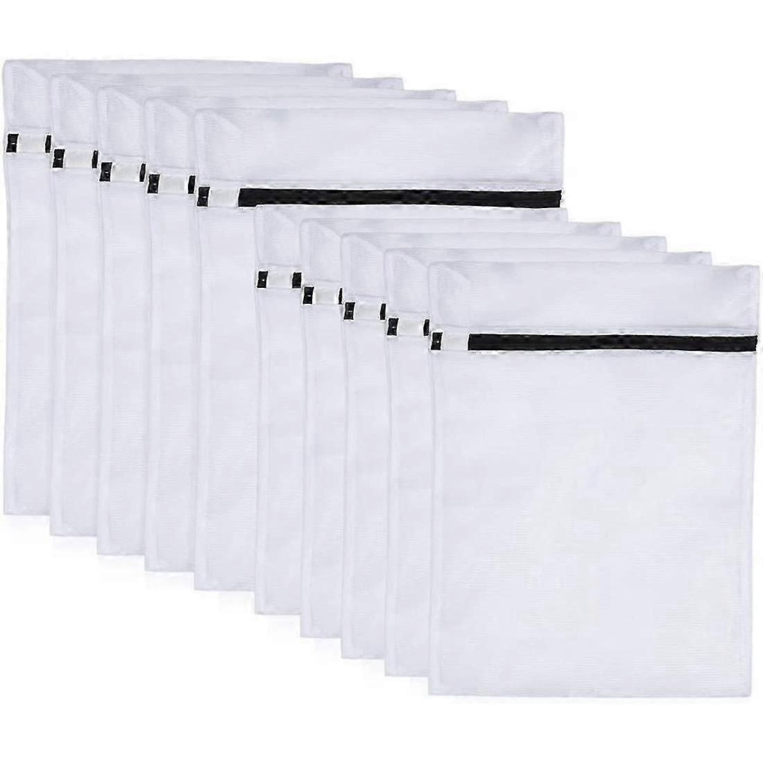 10er-Pack Waschmaschinen-Wäschesäcke, Wäschesäcke mit Reißverschluss, Wäschesäcke für Blusen, BHs, H f54