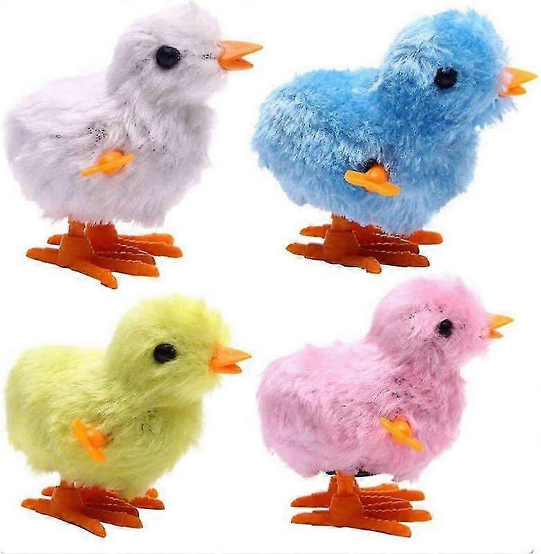 Fuzzy Chick Wind-Up Toy | Cute and Durable Hopping Chick Clockwork Toy