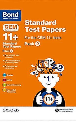 Bond 11+: CEM: Standard Test Papers: Ready for the 2024 exam: Pack 2