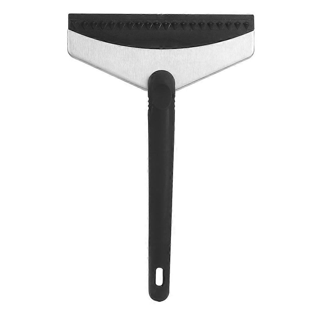 Stainless Steel Car Window Scraper Tool for Snow and Ice Removal, Heavy-Duty Shovel, 12-Inch Size, Durable Design