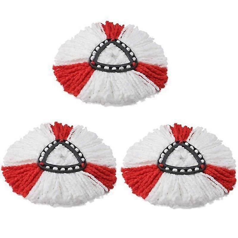3PCS Microfiber Mop Heads Replacement for Vileda EasyWring Spin Mop O-cedar 360 Rotating Floor Mop