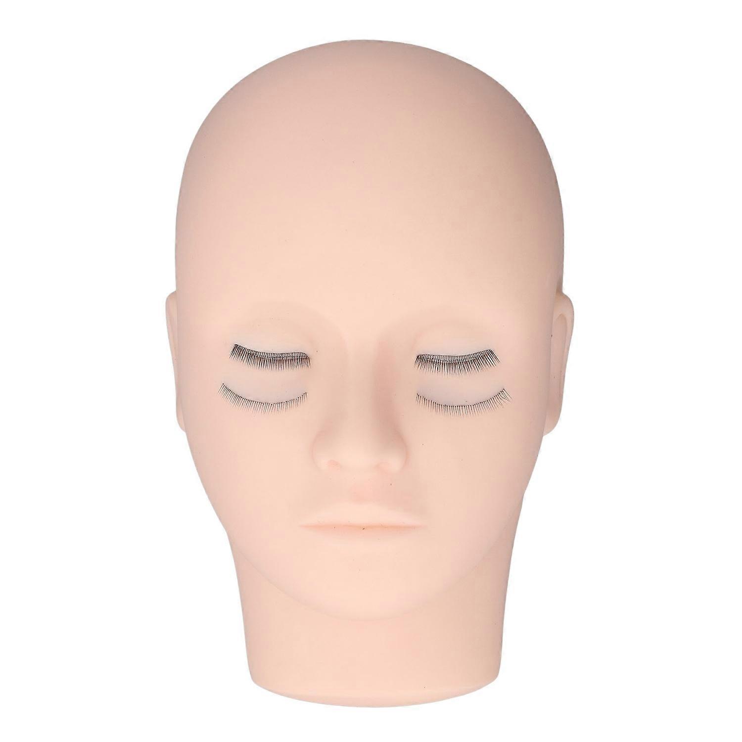 4 Layer Lash Mannequin Head Embedded Soft Multifunctional Eyelash Training Mannequin Head Model for