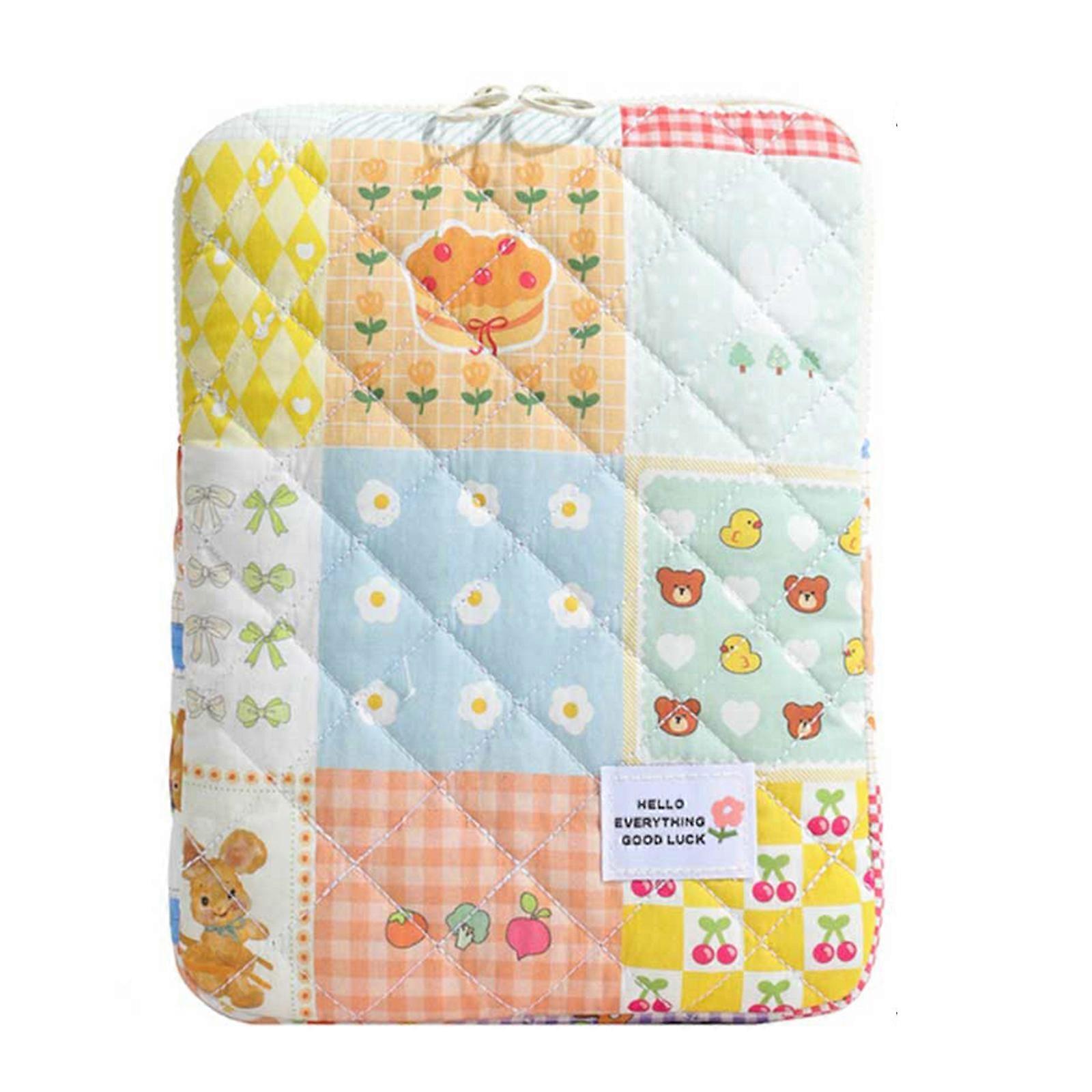 11/13 / 15 polegadas Bonito Laptop Caso Cartoon Laptop Sleeve Laptop Bolsa Tablet Sleeve Bolsa para Escritório Viagem Faculdade Mulheres 11 polegadas