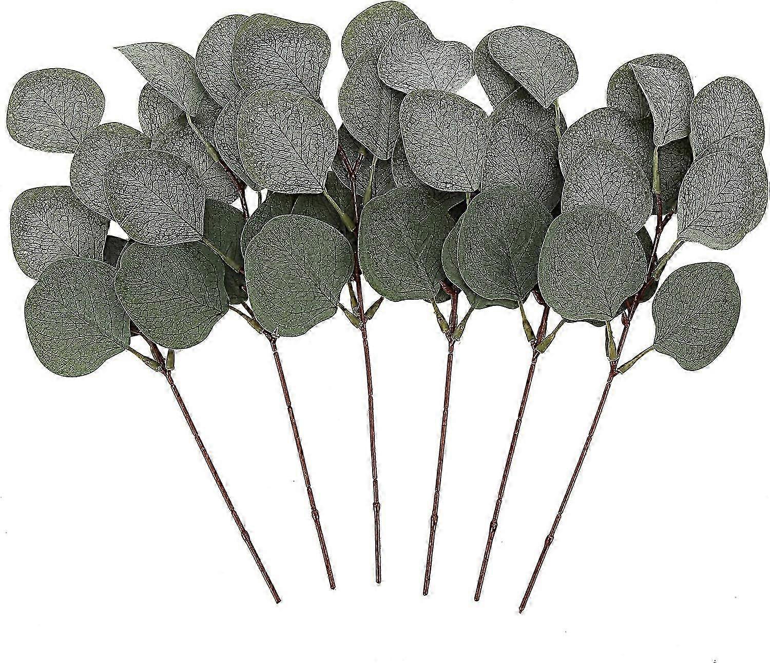 Artificial Eucalyptus Stems - Faux Greenery Branches