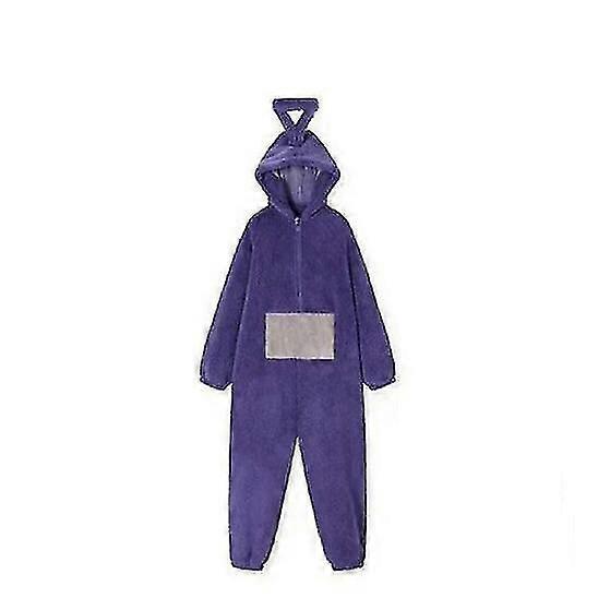 للجنسين Teletubbies أزياء Disi Onesies لالا كوسبلاي بيجامات الكبار بيجامات الحيوان ملابس النوم جمبسوت