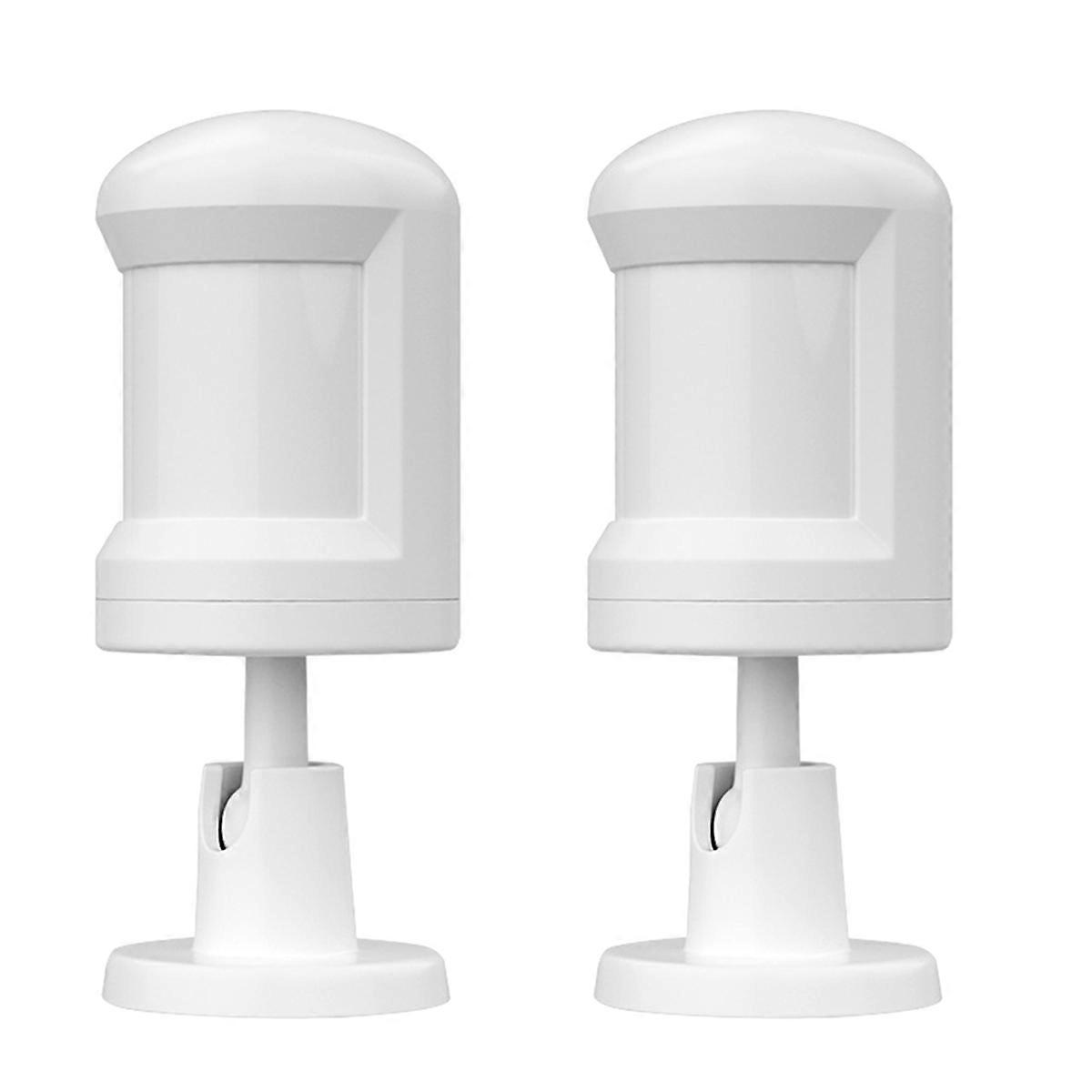 2Pcs TUYA Human Body Sensor ZigBee Motion Security Wireless Connection Light Intensity Gateway PIR Human Body Sensor