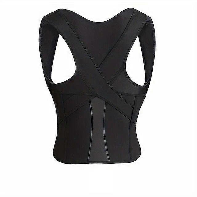 Adjustable Posture Corrector For Men & Women - Upper Back Brace With Clavicle Support