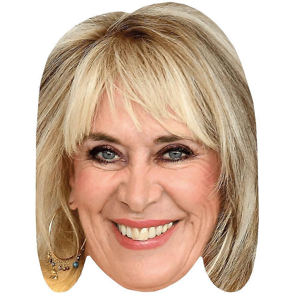 Carole Malone (Smile) Celebrity Mask, Flat Card Face