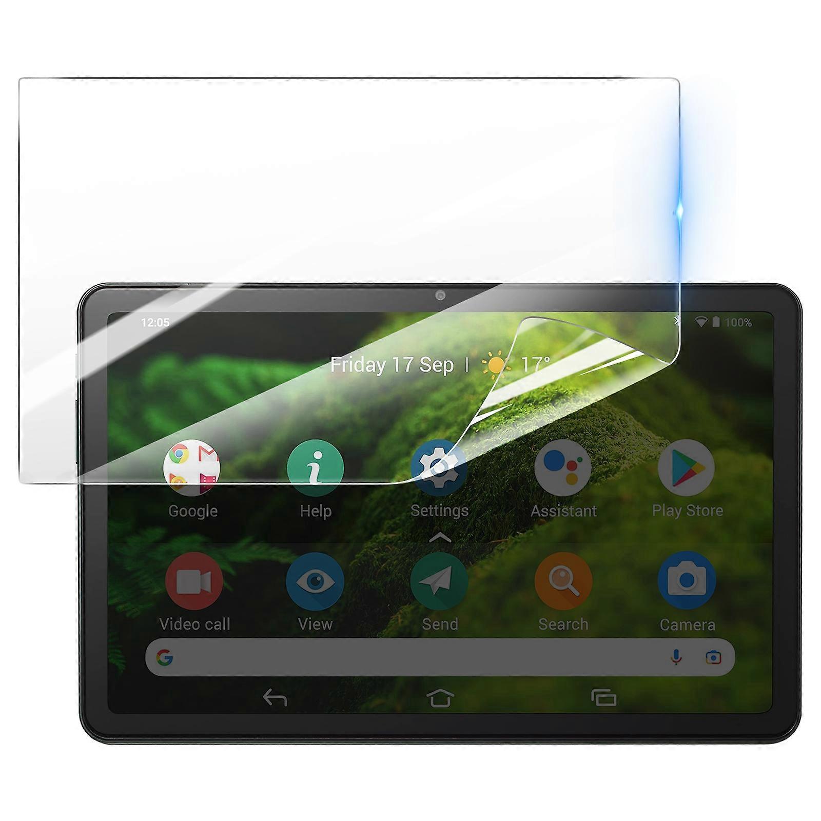 Shockproof Hydrogel Screen Protector for Doro Tablet, Transparent