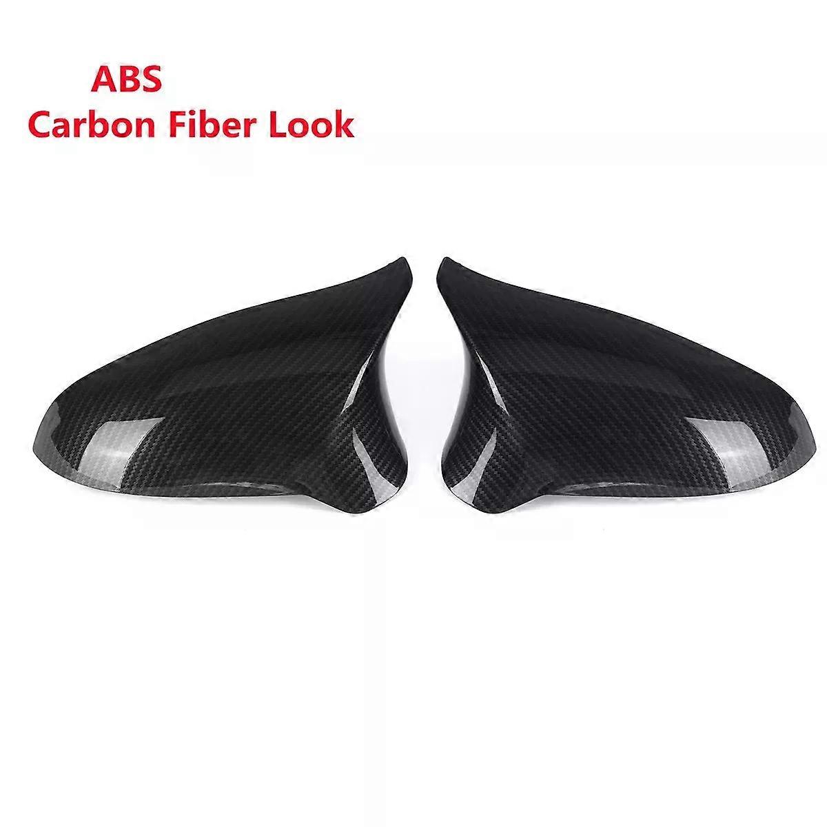 Car Rearview Mirror Housing Side Mirror Caps Cover M Performance Style For BMW F80 M3 F82 M4 2015-2019 Only Fit LHD Mirror Cover