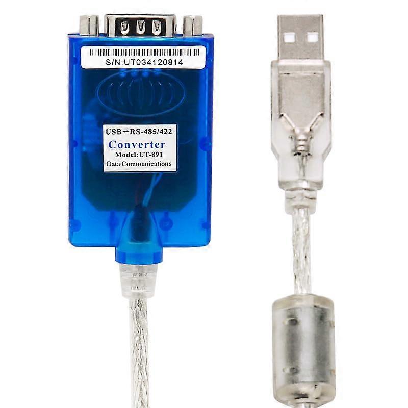 Wiring Connecting Terminals USB to RS-485 Converter Serial Cable 1.5M Model UT-891 for Data Communication