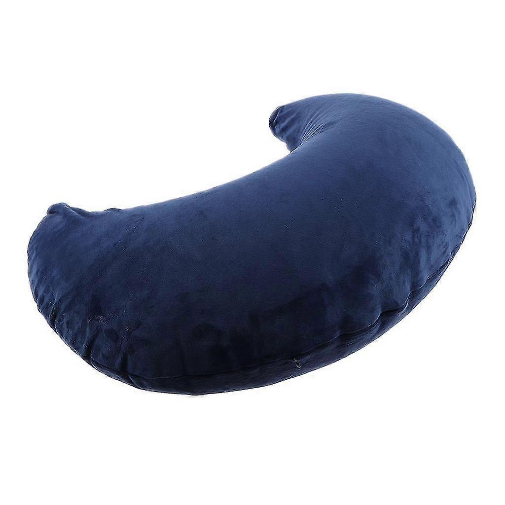 Portable Compact&Lightweight Comfortable Inflatable U Shaped Air Pillow Gray