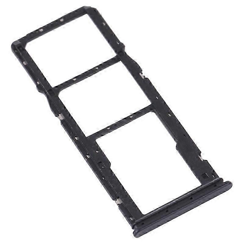 For Xiaomi Poco M4 Pro 4G Dual SIM Card+TF Card Tray Holder Replacement Part (without Logo)-Yellow
