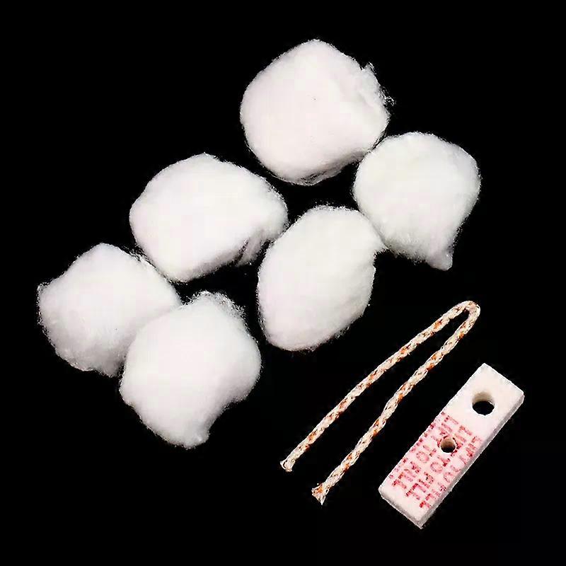 Kerosene Lighter Universal Replace Oil Absorbent Cotton Core Wicks Wool Felt Pad Kit For Zippo Petrol Lighter Upgrade Accessory