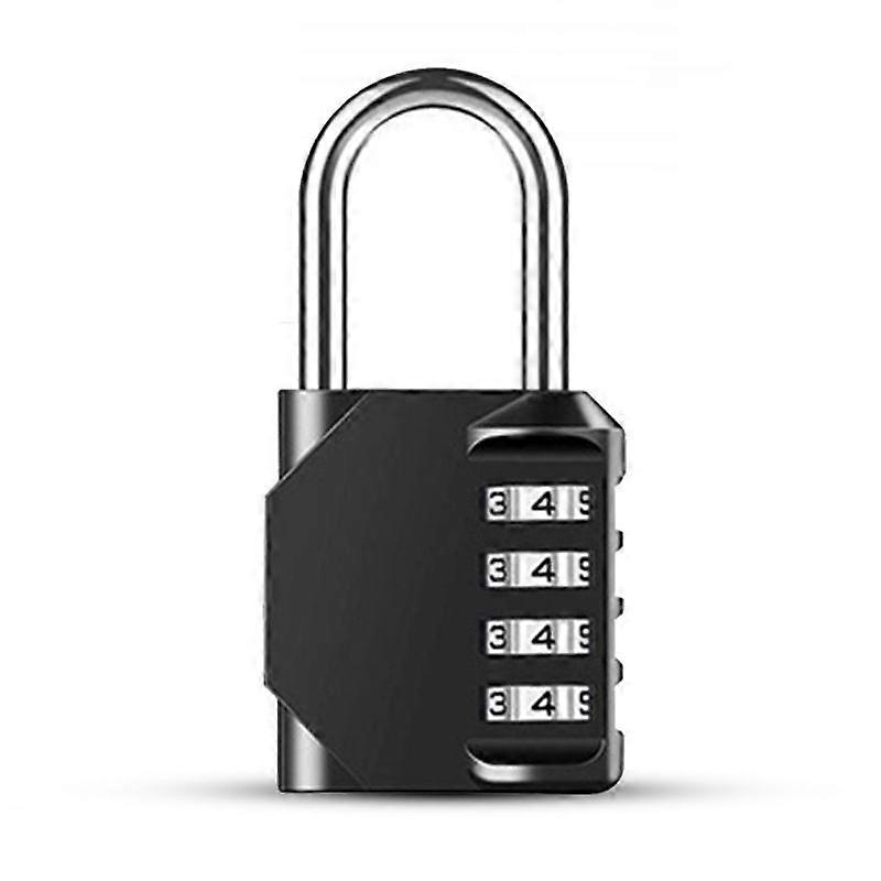 Door gate student dormitory cabinet code lock padlock extended beam code padlock combination padlock suitable for gym and school lockers