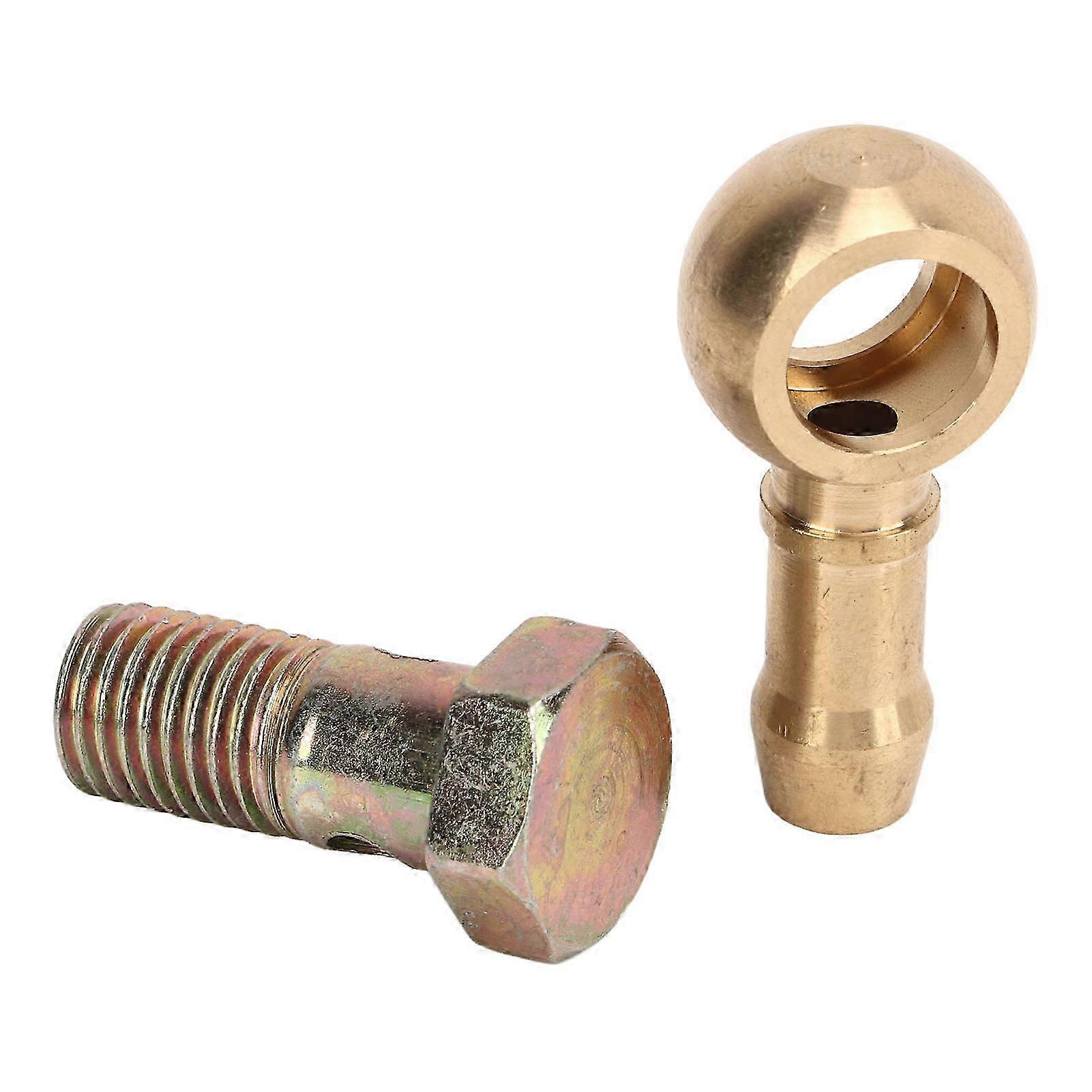 2 σετ κιτ σύνδεσης Banjo Turbocharger Water Line - M12x1.25mm έως 3/8in Bolt για αποτελεσματική στεγανοποίηση