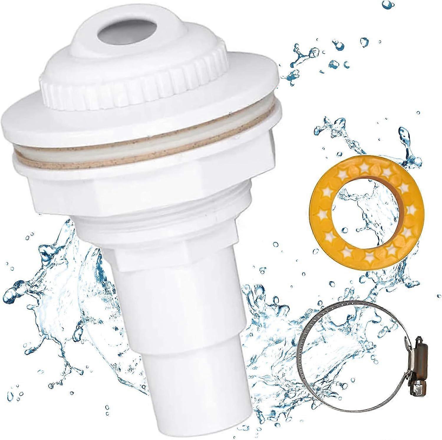 Swimming Pool Return Nozzle, Swimming Pool Inlet Nozzle with 38/32 mm Hose End, Return Nozzle Swimming Pool Inlet Nozzle, Swimming Pool Inlet Nozzle, 