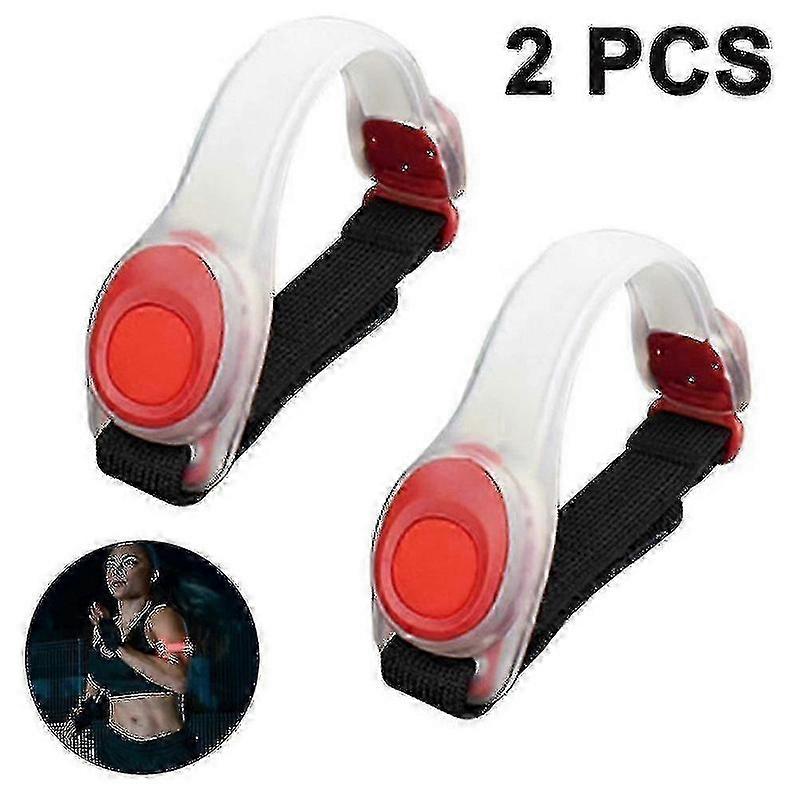 Reflective Outdoor Running Light - High Visibility Outdoor Exercise--RED