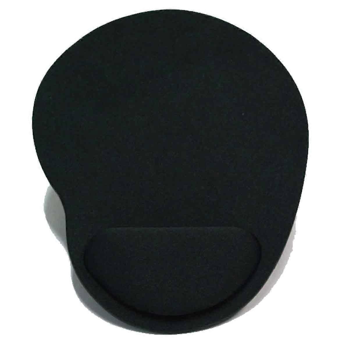 Gel Wristrest Support for Ergonomic Design, Memory Sponge Filling Enhances Comfort and Stability, Perfect for Office and Gaming Areas (Black)